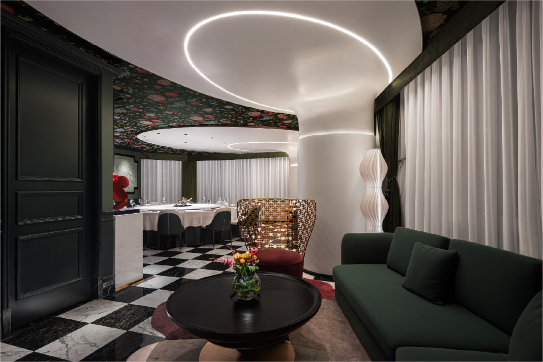 鄭州中餐廳設(shè)計推薦粵榕軒·君宴粵菜餐廳裝修案例(圖10) 鄭州中餐廳設(shè)計推薦粵榕軒·君宴粵菜餐廳裝修案例(圖10)