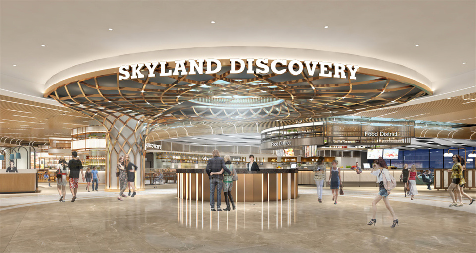 鄭州美食廣場設(shè)計公司食通天美食市集裝修案例(圖5) 鄭州美食廣場設(shè)計公司食通天美食市集裝修案例(圖5)