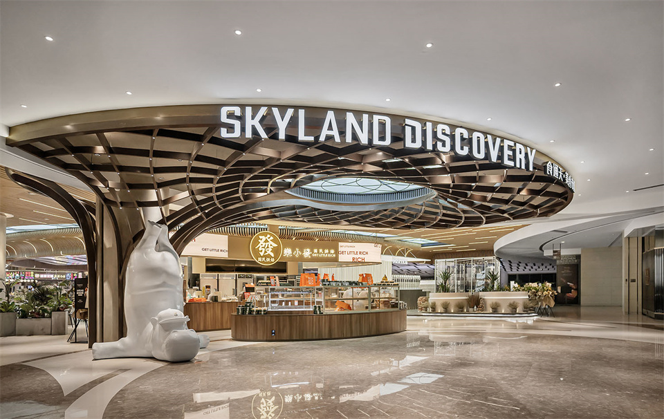 鄭州美食廣場設(shè)計公司食通天美食市集裝修案例(圖11) 鄭州美食廣場設(shè)計公司食通天美食市集裝修案例(圖11)