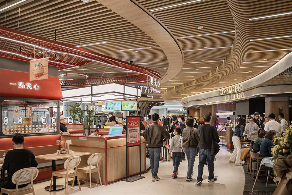 鄭州美食廣場設(shè)計公司食通天美食市集裝修案例(圖27) 鄭州美食廣場設(shè)計公司食通天美食市集裝修案例(圖27)