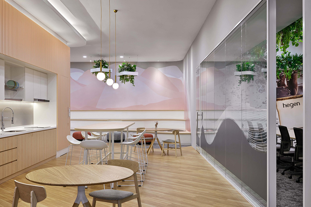 鄭州辦公室裝修推薦快消品綠色時(shí)尚辦公室設(shè)計(jì)(圖5) 鄭州辦公室裝修推薦快消品綠色時(shí)尚辦公室設(shè)計(jì)(圖5)