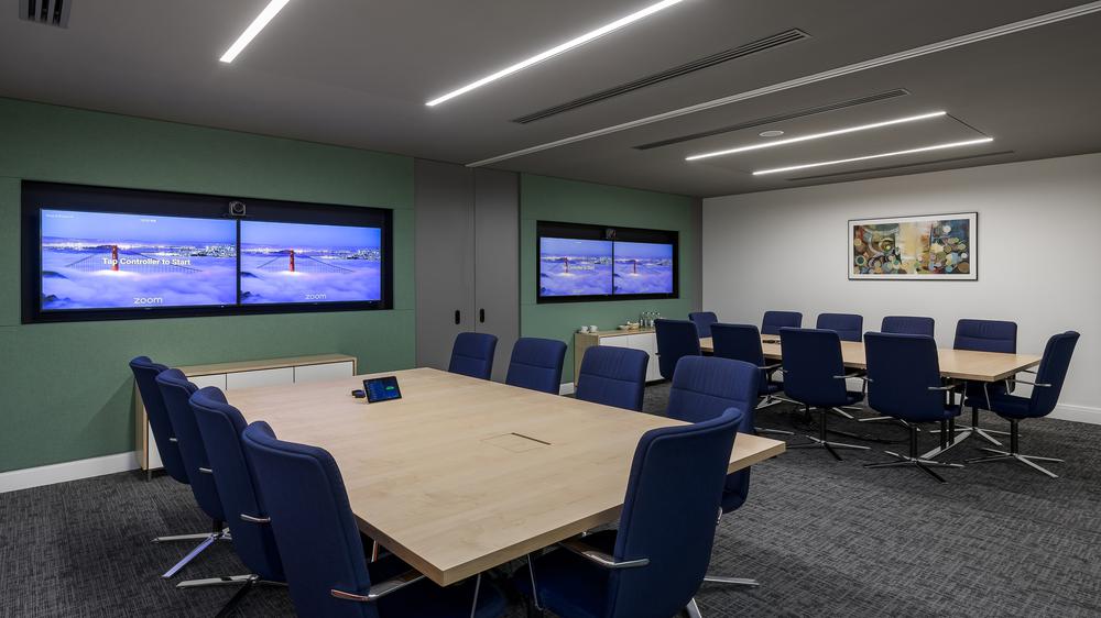 靈動多元的保險中介機構辦公室裝修設計方案(圖8) 靈動多元的保險中介機構辦公室裝修設計方案(圖8)