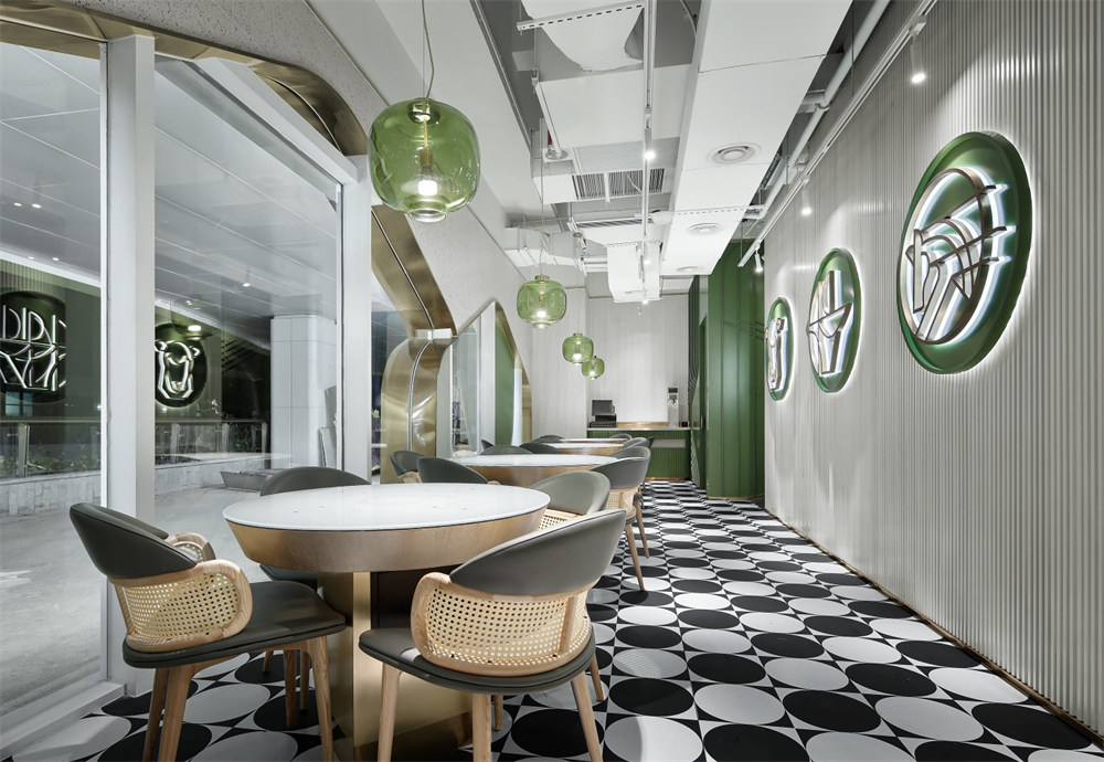 小肥羊草原蒙古主題火鍋店裝修設(shè)計(jì)圖(圖4) 小肥羊草原蒙古主題火鍋店裝修設(shè)計(jì)圖(圖4)