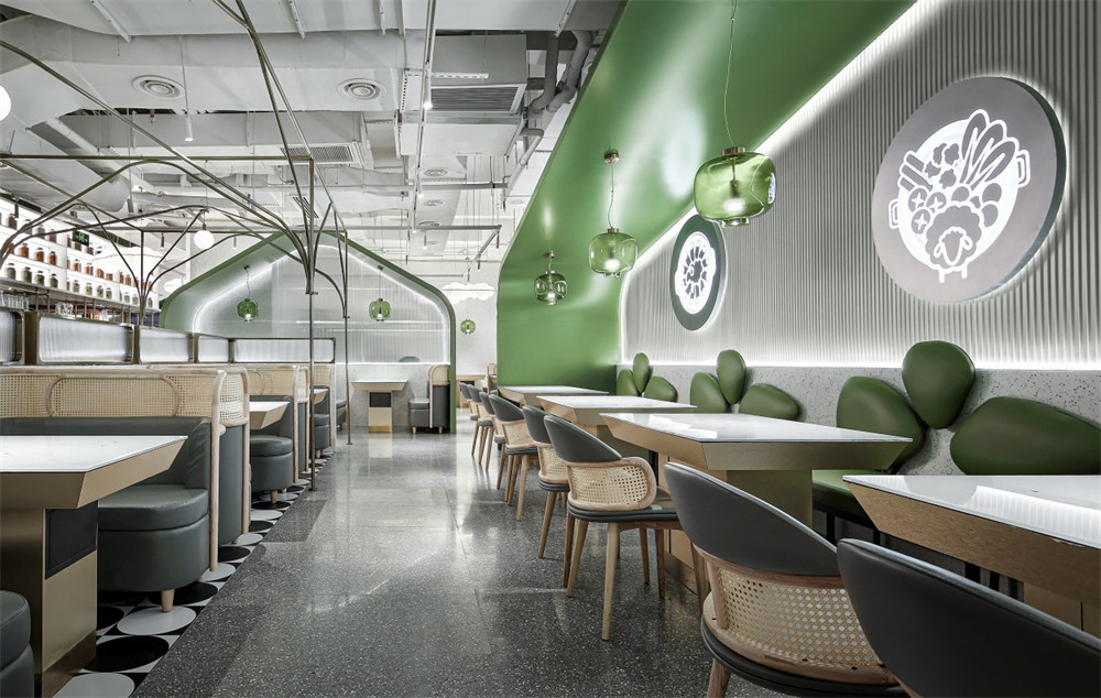 小肥羊草原蒙古主題火鍋店裝修設(shè)計(jì)圖(圖3) 小肥羊草原蒙古主題火鍋店裝修設(shè)計(jì)圖(圖3)