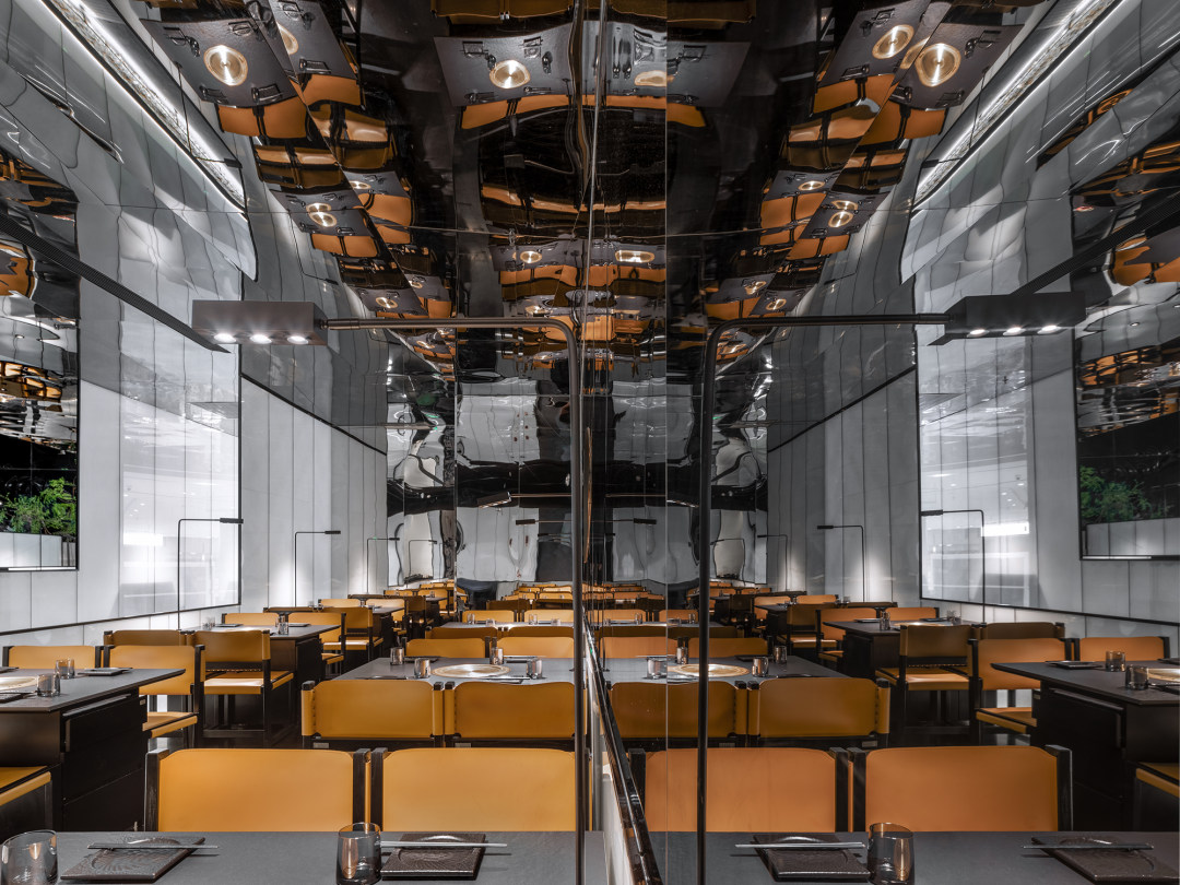 黑牛の店特色創(chuàng)意日式燒肉餐廳裝修設(shè)計(jì)(圖5) 黑牛の店特色創(chuàng)意日式燒肉餐廳裝修設(shè)計(jì)(圖5)