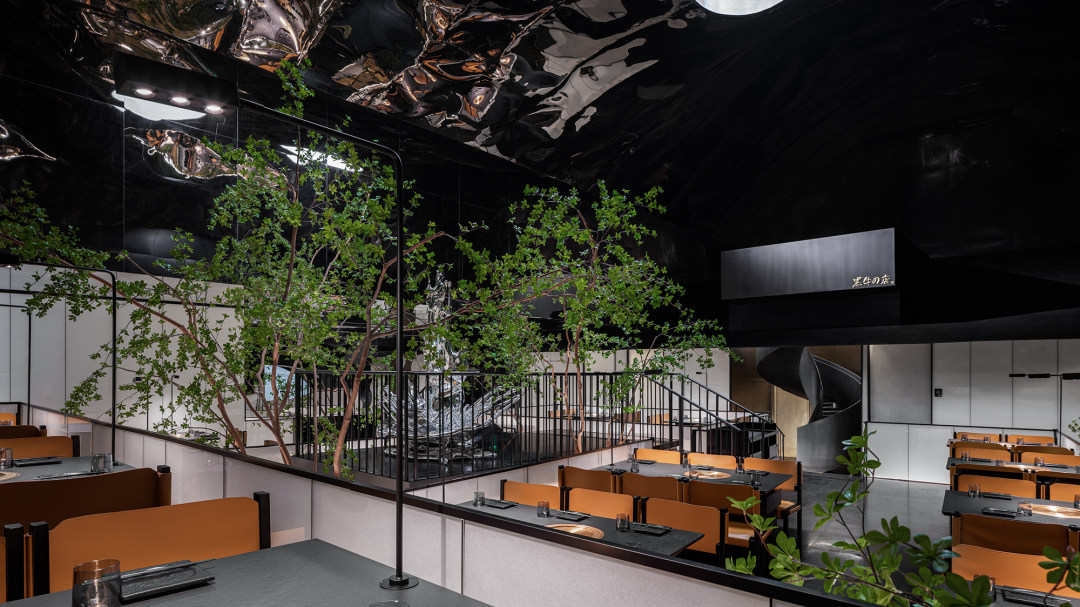 黑牛の店特色創(chuàng)意日式燒肉餐廳裝修設(shè)計(jì)(圖6) 黑牛の店特色創(chuàng)意日式燒肉餐廳裝修設(shè)計(jì)(圖6)