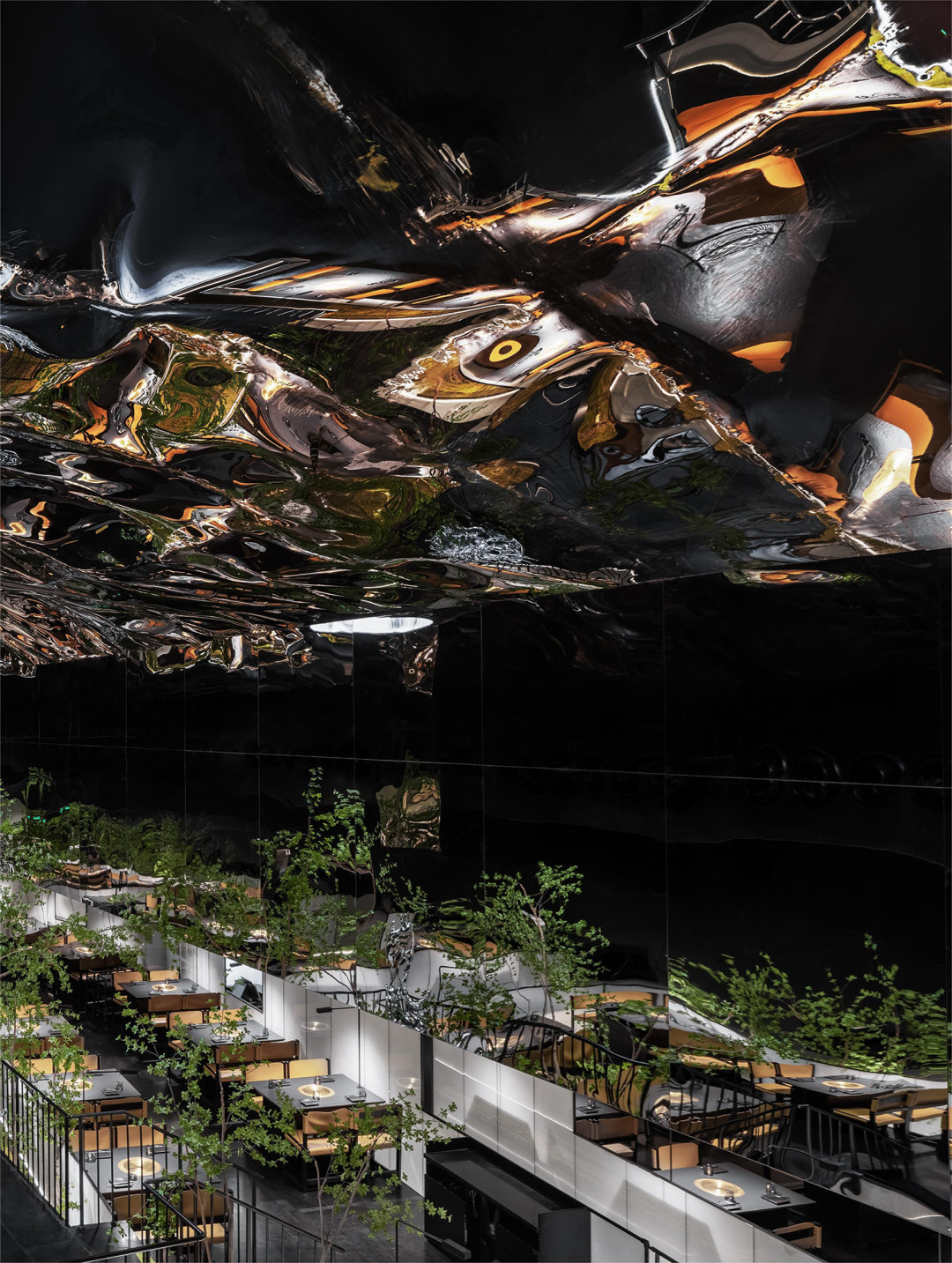 黑牛の店特色創(chuàng)意日式燒肉餐廳裝修設(shè)計(jì)(圖9) 黑牛の店特色創(chuàng)意日式燒肉餐廳裝修設(shè)計(jì)(圖9)