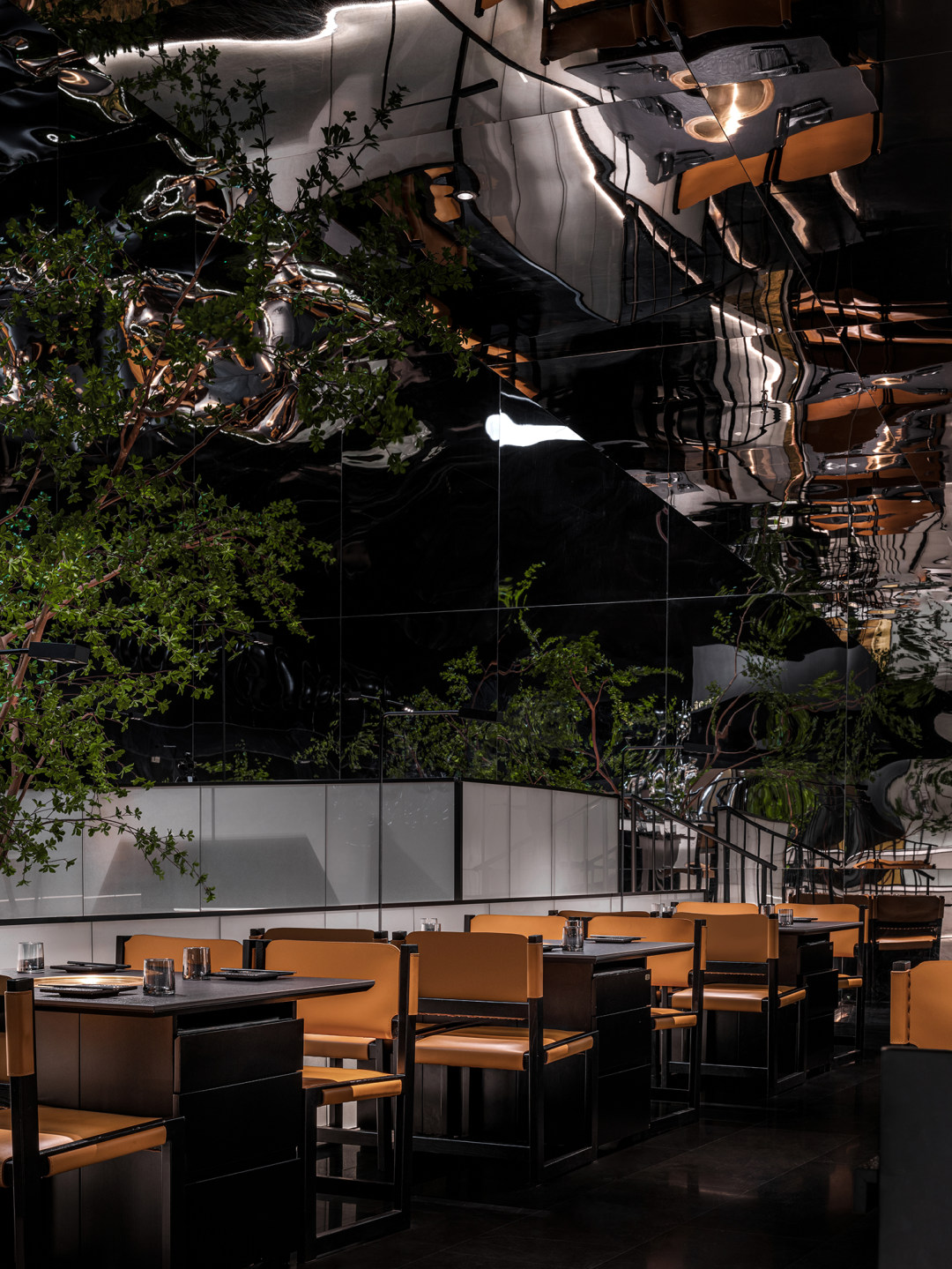 黑牛の店特色創(chuàng)意日式燒肉餐廳裝修設(shè)計(jì)(圖10) 黑牛の店特色創(chuàng)意日式燒肉餐廳裝修設(shè)計(jì)(圖10)