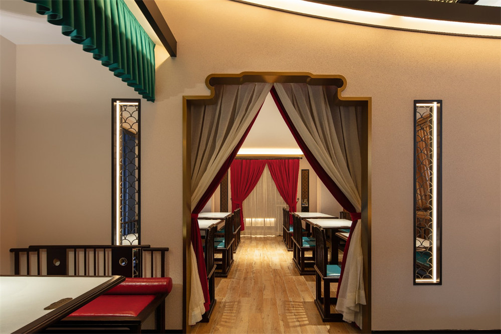 徑山十八道風味民間菜餐廳裝修設計案例(圖5) 徑山十八道風味民間菜餐廳裝修設計案例(圖5)