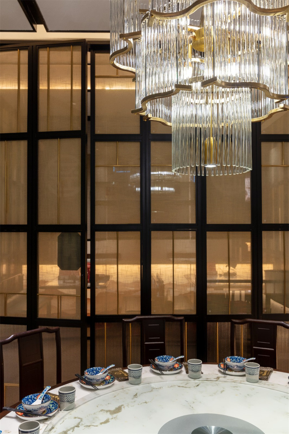 徑山十八道風味民間菜餐廳裝修設計案例(圖8) 徑山十八道風味民間菜餐廳裝修設計案例(圖8)