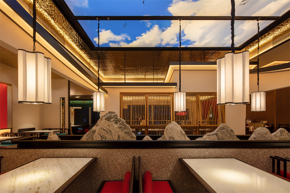 徑山十八道風味民間菜餐廳裝修設計案例(圖9) 徑山十八道風味民間菜餐廳裝修設計案例(圖9)