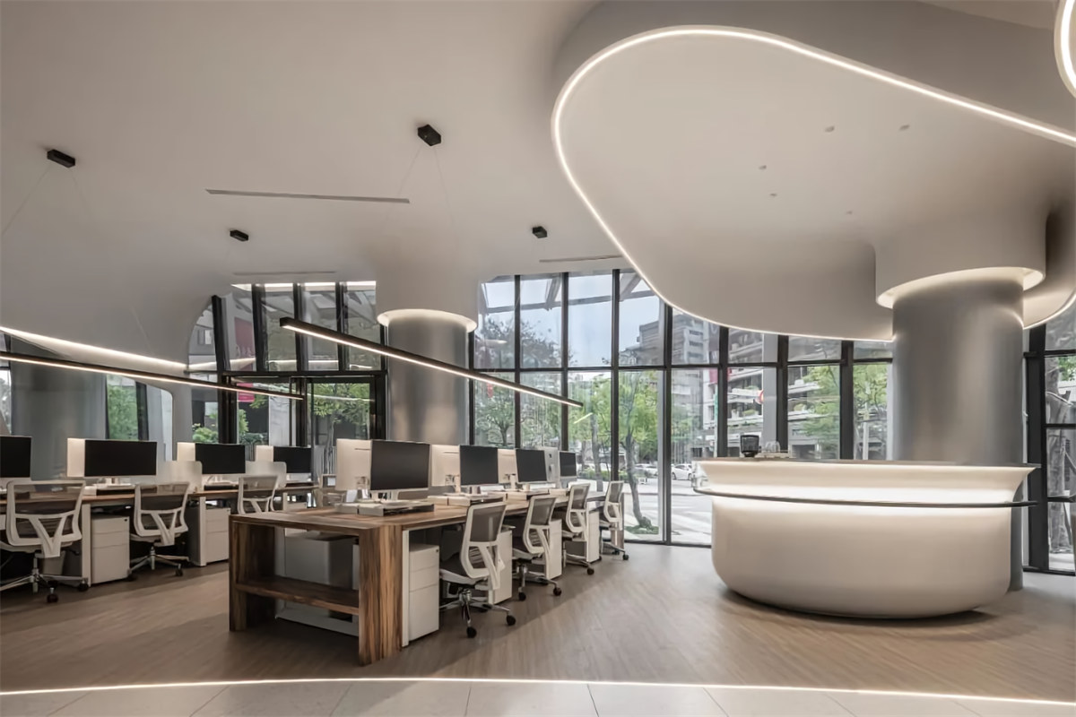 專業(yè)設計公司靈動科技辦公室裝修設計案例(圖5) 專業(yè)設計公司靈動科技辦公室裝修設計案例(圖5)