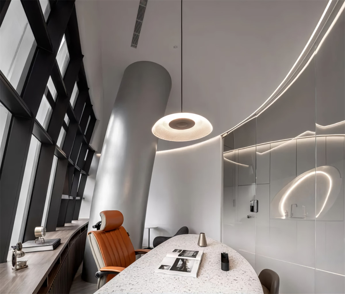 專業(yè)設計公司靈動科技辦公室裝修設計案例(圖7) 專業(yè)設計公司靈動科技辦公室裝修設計案例(圖7)