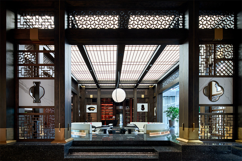 東方禮儀 迪蕩喜粵一號中餐廳裝修設計(圖2) 東方禮儀 迪蕩喜粵一號中餐廳裝修設計(圖2)