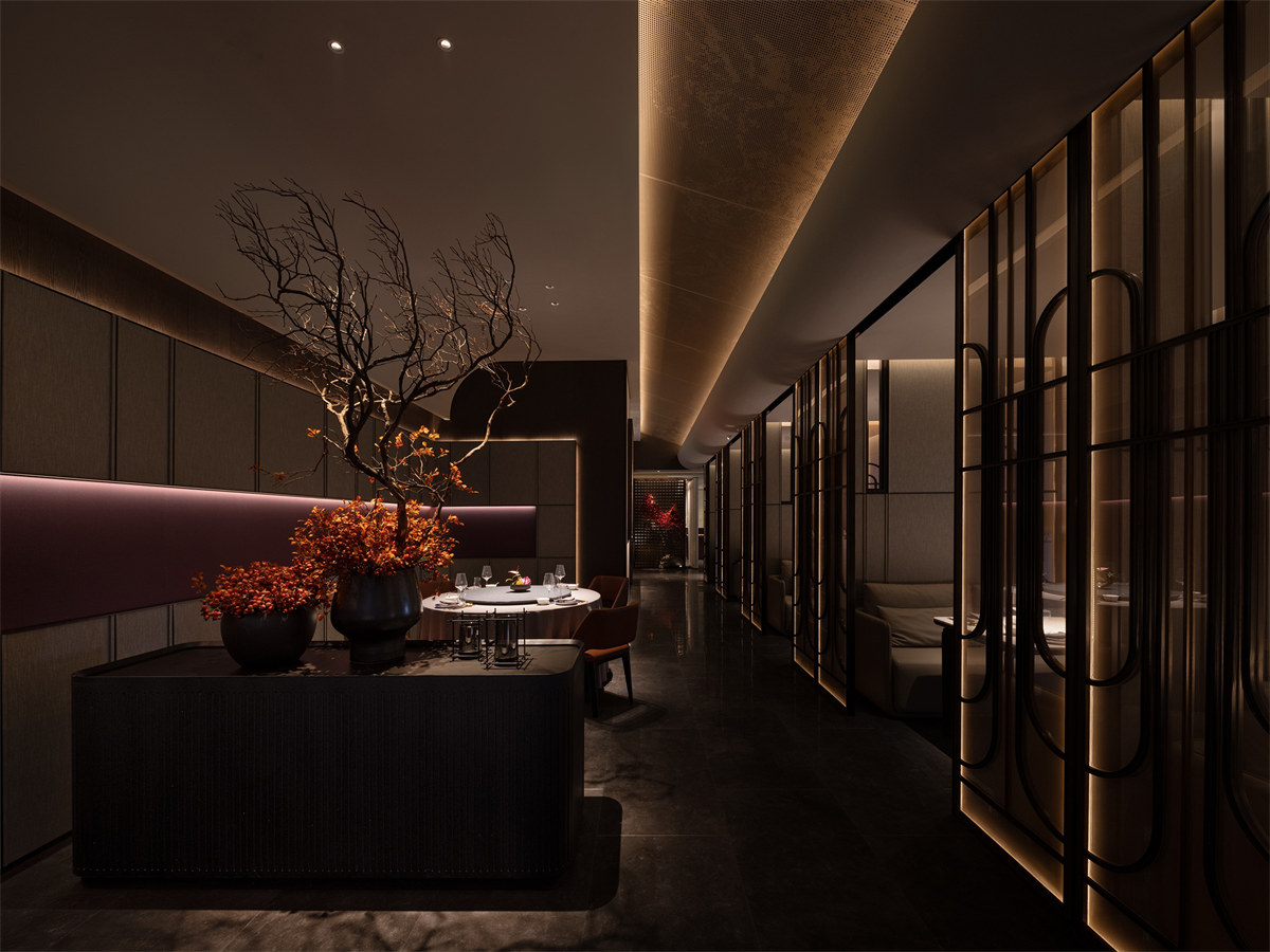 周舍海派美學(xué)中餐廳裝修設(shè)計方案(圖3) 周舍海派美學(xué)中餐廳裝修設(shè)計方案(圖3)