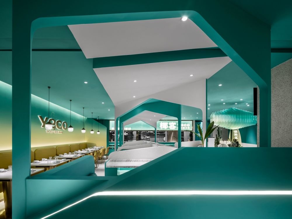 鄭州火鍋店設(shè)計(jì)推薦海南椰子雞火鍋店裝修方案(圖3) 鄭州火鍋店設(shè)計(jì)推薦海南椰子雞火鍋店裝修方案(圖3)