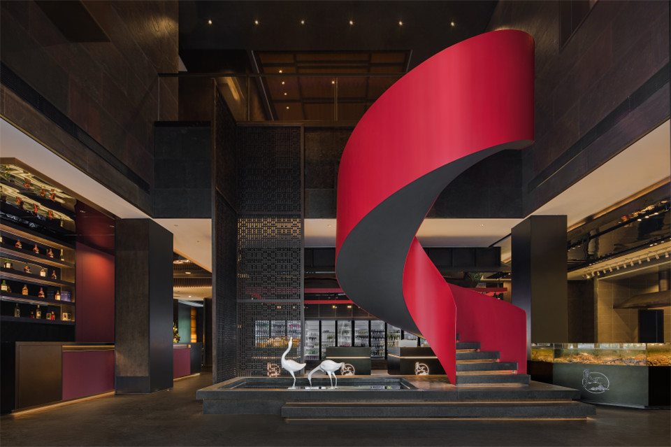 鄭州餐廳設(shè)計(jì)推薦山居榮府杭幫菜中餐廳設(shè)計(jì)(圖2) 鄭州餐廳設(shè)計(jì)推薦山居榮府杭幫菜中餐廳設(shè)計(jì)(圖2)