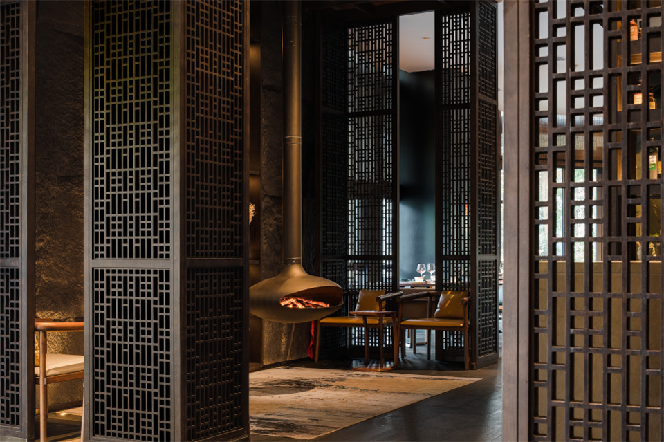 鄭州餐廳設(shè)計(jì)推薦山居榮府杭幫菜中餐廳設(shè)計(jì)(圖5) 鄭州餐廳設(shè)計(jì)推薦山居榮府杭幫菜中餐廳設(shè)計(jì)(圖5)