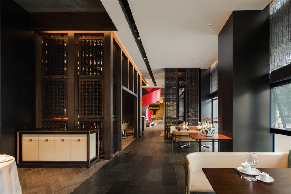 鄭州餐廳設(shè)計(jì)推薦山居榮府杭幫菜中餐廳設(shè)計(jì)(圖8) 鄭州餐廳設(shè)計(jì)推薦山居榮府杭幫菜中餐廳設(shè)計(jì)(圖8)