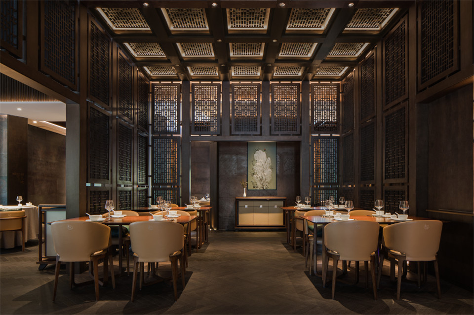 鄭州餐廳設(shè)計(jì)推薦山居榮府杭幫菜中餐廳設(shè)計(jì)(圖9) 鄭州餐廳設(shè)計(jì)推薦山居榮府杭幫菜中餐廳設(shè)計(jì)(圖9)