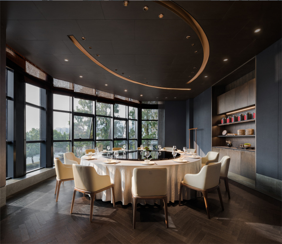 鄭州餐廳設(shè)計(jì)推薦山居榮府杭幫菜中餐廳設(shè)計(jì)(圖12) 鄭州餐廳設(shè)計(jì)推薦山居榮府杭幫菜中餐廳設(shè)計(jì)(圖12)