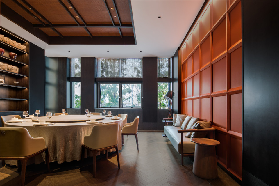 鄭州餐廳設(shè)計(jì)推薦山居榮府杭幫菜中餐廳設(shè)計(jì)(圖11) 鄭州餐廳設(shè)計(jì)推薦山居榮府杭幫菜中餐廳設(shè)計(jì)(圖11)