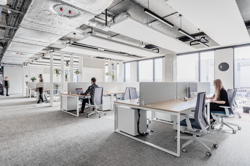 簡約北歐風家居護理公司辦公室裝修設計案例(圖2) 簡約北歐風家居護理公司辦公室裝修設計案例(圖2)