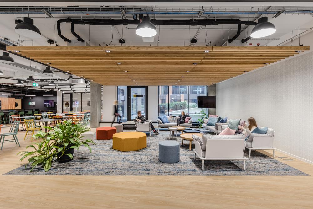 簡約北歐風家居護理公司辦公室裝修設計案例(圖4) 簡約北歐風家居護理公司辦公室裝修設計案例(圖4)