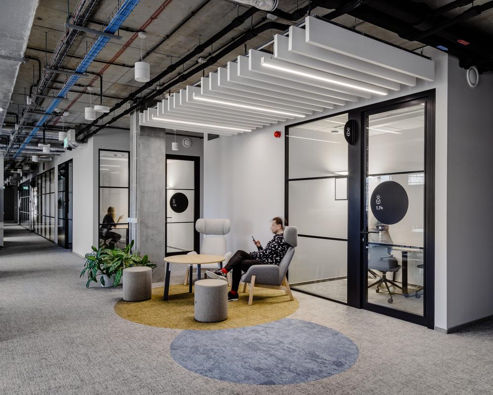 簡約北歐風家居護理公司辦公室裝修設計案例(圖9) 簡約北歐風家居護理公司辦公室裝修設計案例(圖9)