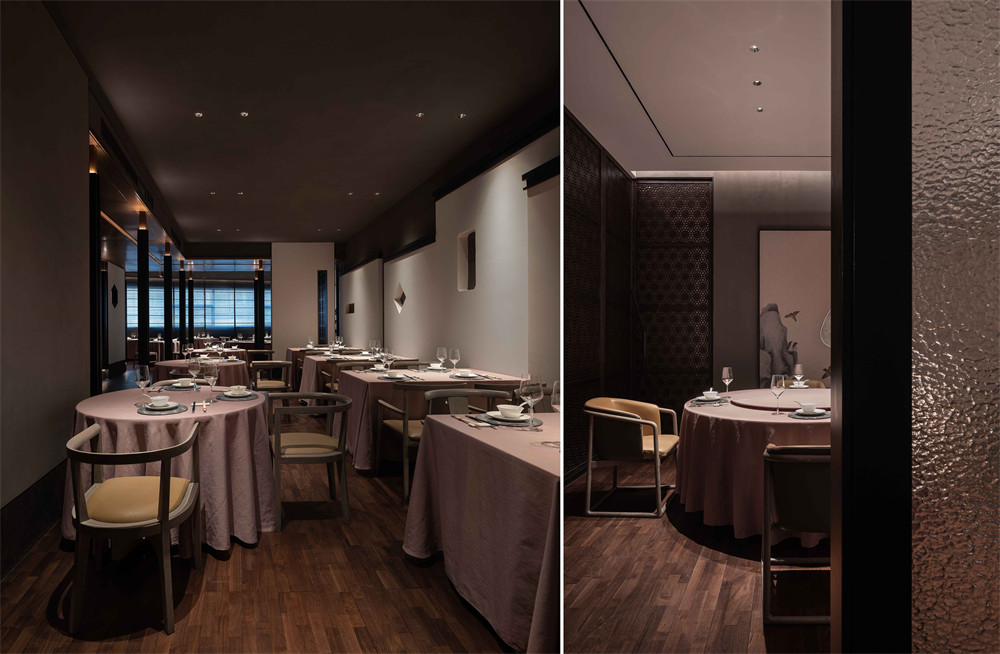 江南賦醉愛(ài)時(shí)尚粵菜餐廳裝修設(shè)計(jì)實(shí)景圖(圖5) 江南賦醉愛(ài)時(shí)尚粵菜餐廳裝修設(shè)計(jì)實(shí)景圖(圖5)