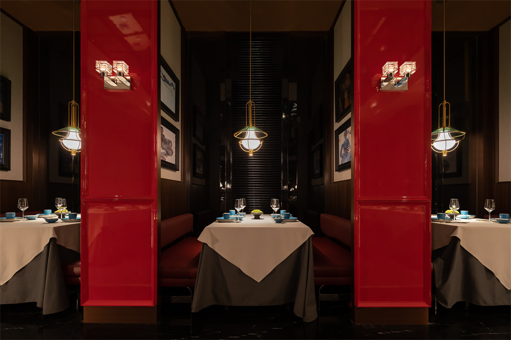 鄭州高端餐飲設(shè)計(jì)推薦粵淮軒餐廳裝修設(shè)計(jì)方案(圖6) 鄭州高端餐飲設(shè)計(jì)推薦粵淮軒餐廳裝修設(shè)計(jì)方案(圖6)