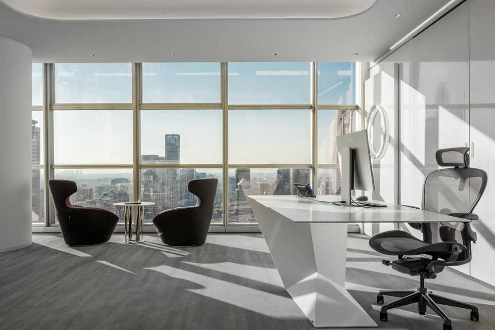 1800平開闊明亮的金融公司辦公室裝修設(shè)計(jì)方案(圖5) 1800平開闊明亮的金融公司辦公室裝修設(shè)計(jì)方案(圖5)