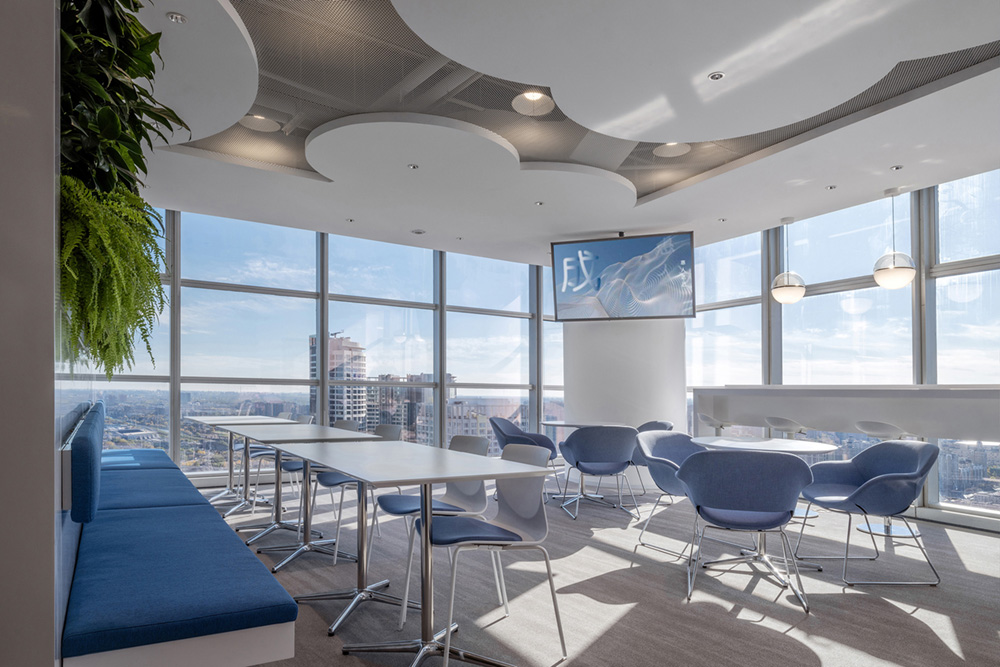 1800平開闊明亮的金融公司辦公室裝修設(shè)計(jì)方案(圖6) 1800平開闊明亮的金融公司辦公室裝修設(shè)計(jì)方案(圖6)