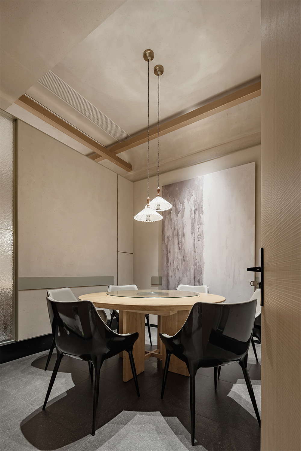 極簡禪意風媽媽菜餐廳裝修設計方案(圖6) 極簡禪意風媽媽菜餐廳裝修設計方案(圖6)