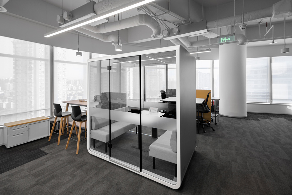 開放多元 諾梵家具辦公室兼展廳裝修設(shè)計(jì)方案(圖4) 開放多元 諾梵家具辦公室兼展廳裝修設(shè)計(jì)方案(圖4)