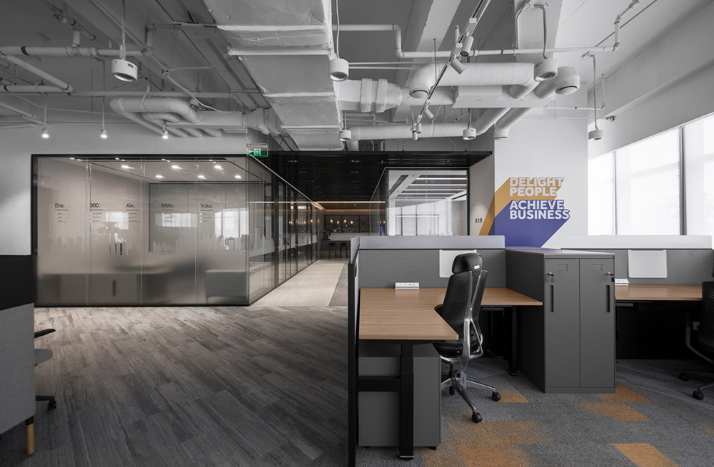 開放多元 諾梵家具辦公室兼展廳裝修設(shè)計(jì)方案(圖6) 開放多元 諾梵家具辦公室兼展廳裝修設(shè)計(jì)方案(圖6)