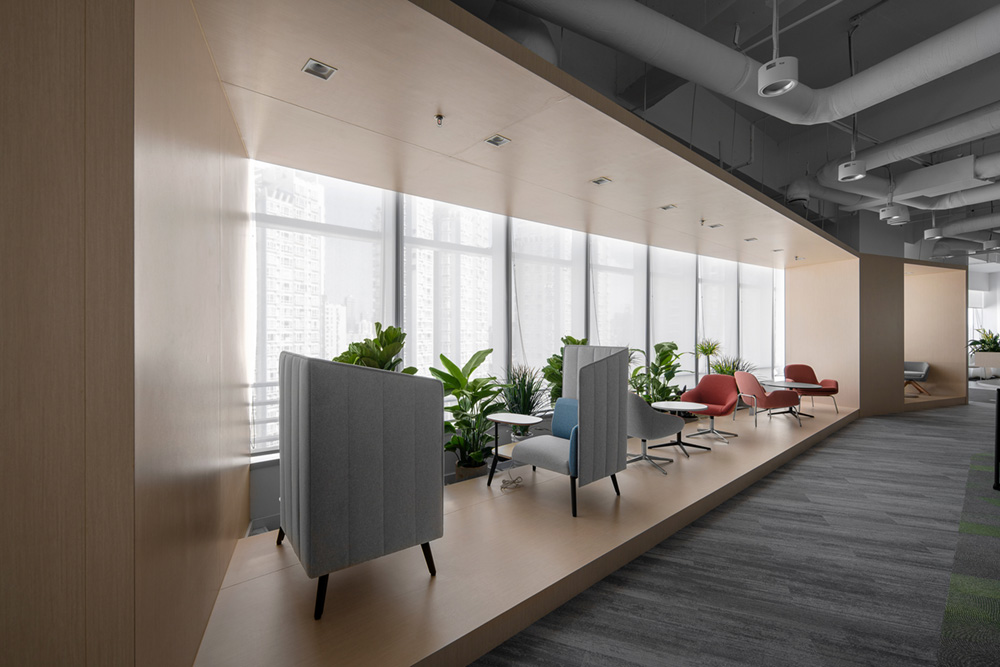 開放多元 諾梵家具辦公室兼展廳裝修設(shè)計(jì)方案(圖7) 開放多元 諾梵家具辦公室兼展廳裝修設(shè)計(jì)方案(圖7)