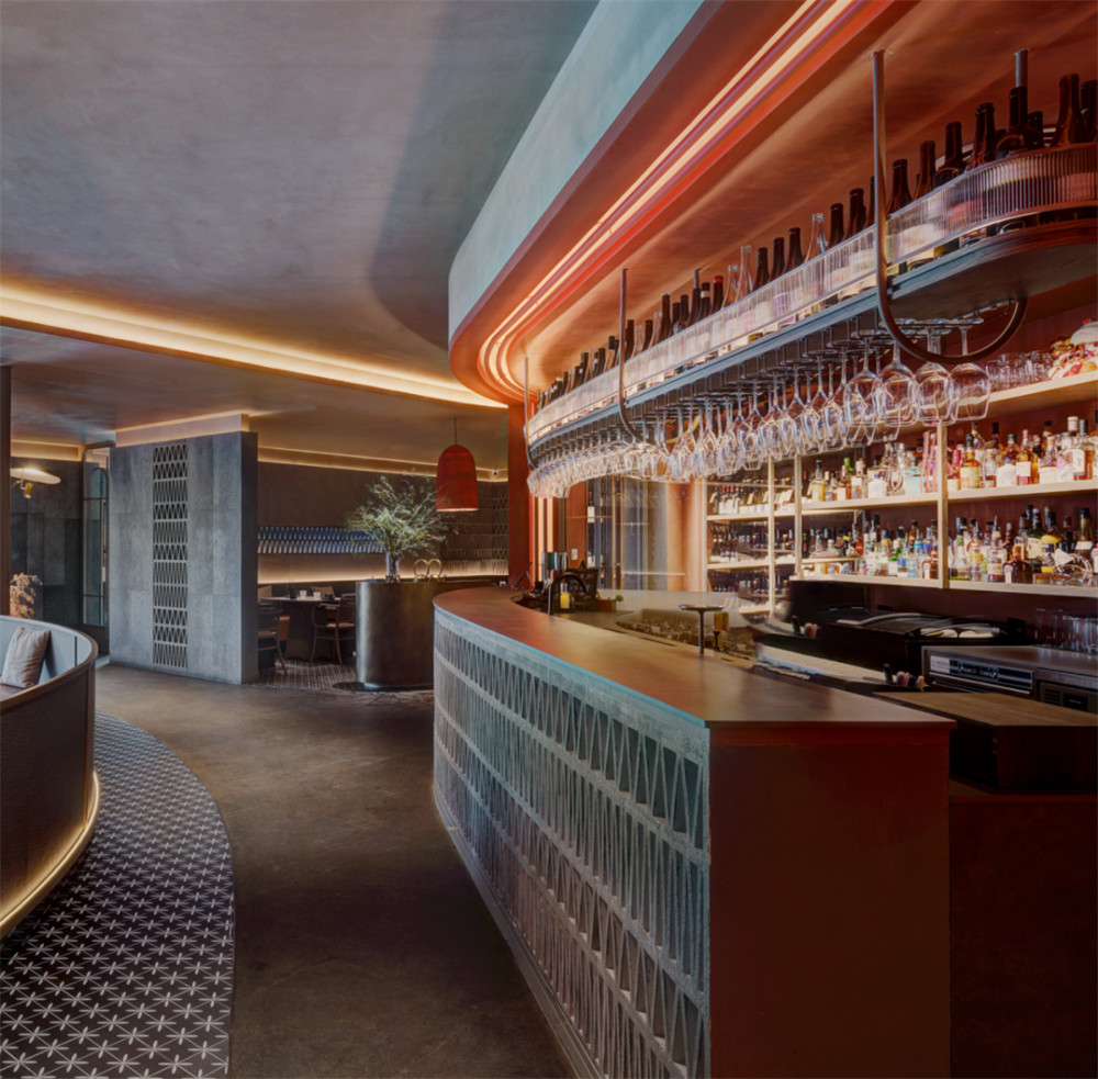 羅勒家精致養(yǎng)生火鍋店裝修設(shè)計(jì)案例(圖3)