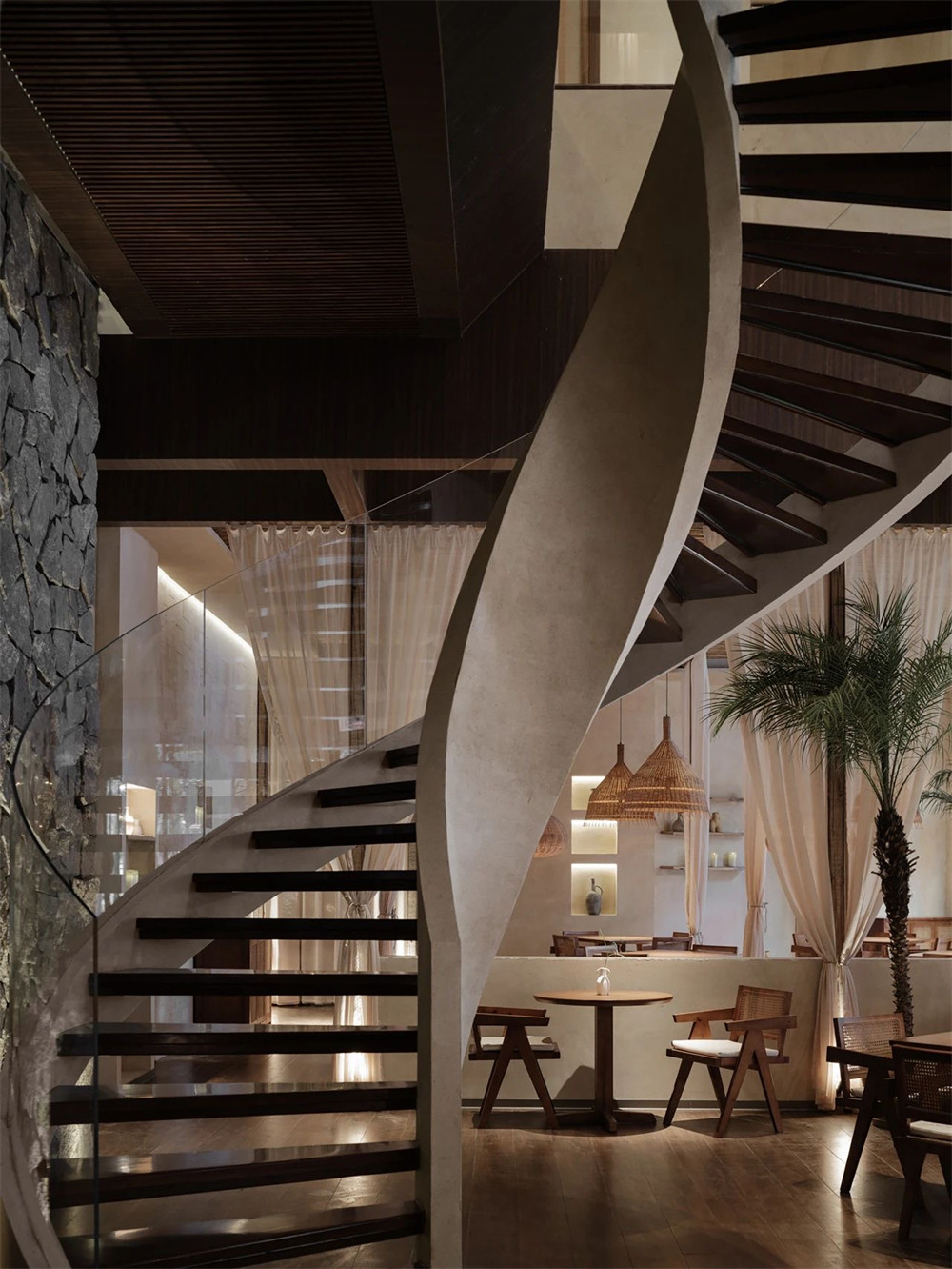 400㎡泰爽金泰式餐廳裝修設(shè)計案例(圖7) 400㎡泰爽金泰式餐廳裝修設(shè)計案例(圖7)