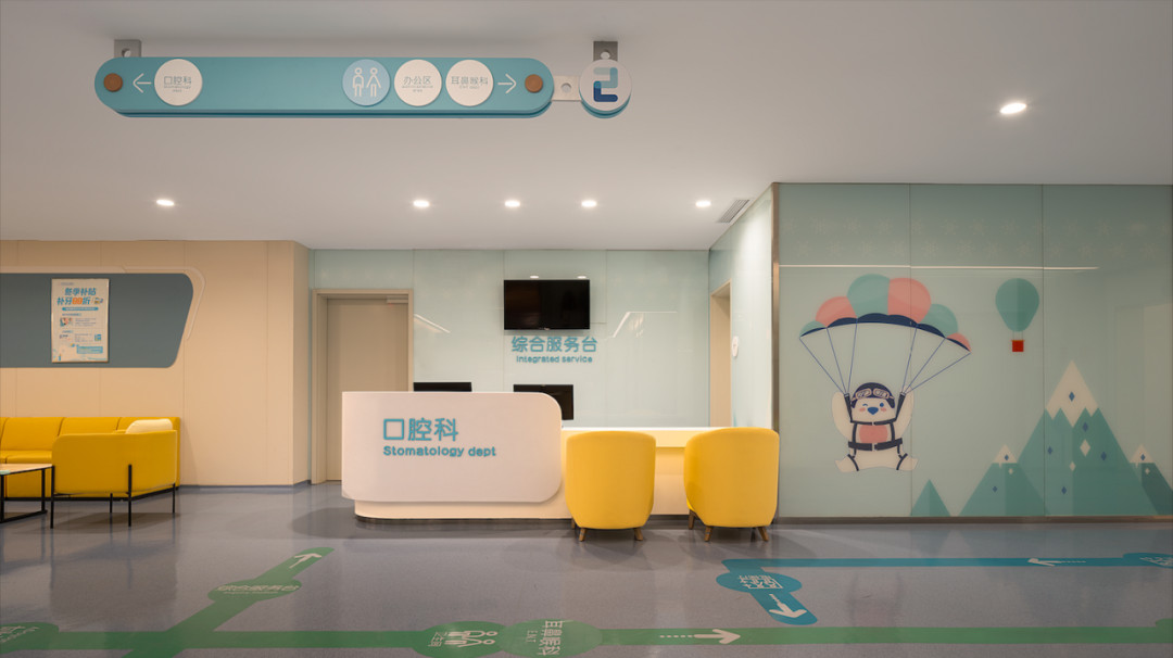 佑佑寶貝婦兒醫(yī)院母嬰照護(hù)中心裝修設(shè)計(jì)方案(圖3) 佑佑寶貝婦兒醫(yī)院母嬰照護(hù)中心裝修設(shè)計(jì)方案(圖3)