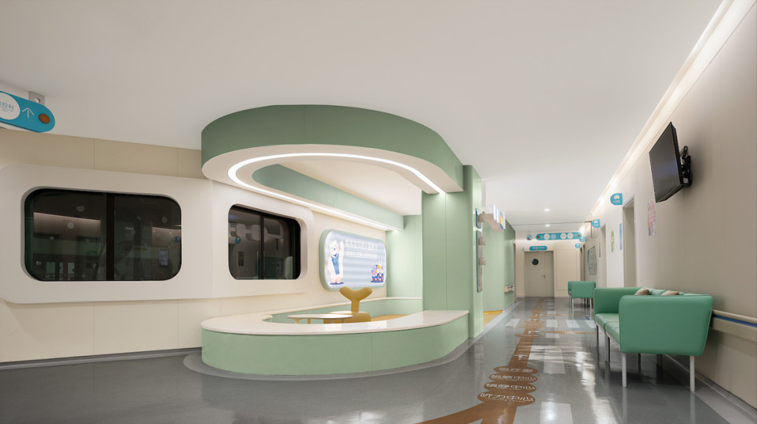 佑佑寶貝婦兒醫(yī)院母嬰照護(hù)中心裝修設(shè)計(jì)方案(圖2) 佑佑寶貝婦兒醫(yī)院母嬰照護(hù)中心裝修設(shè)計(jì)方案(圖2)