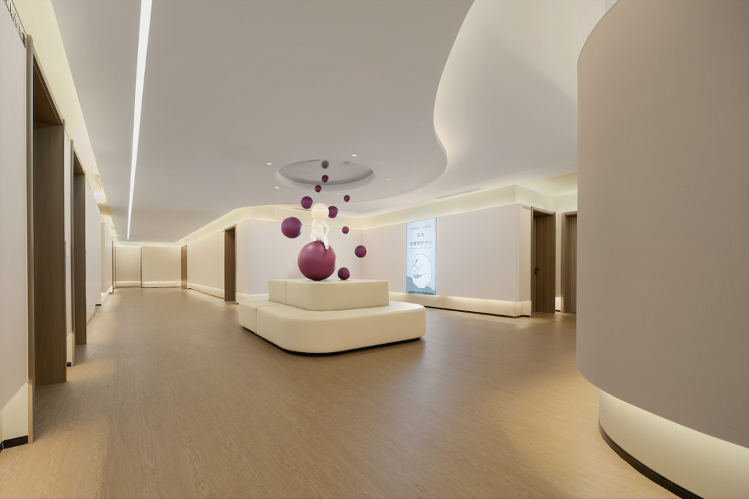 佑佑寶貝婦兒醫(yī)院母嬰照護(hù)中心裝修設(shè)計(jì)方案(圖5) 佑佑寶貝婦兒醫(yī)院母嬰照護(hù)中心裝修設(shè)計(jì)方案(圖5)