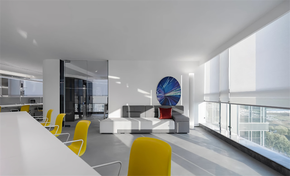 鄭州辦公室裝修推薦時(shí)尚網(wǎng)紅直播辦公設(shè)計(jì)案例(圖3) 鄭州辦公室裝修推薦時(shí)尚網(wǎng)紅直播辦公設(shè)計(jì)案例(圖3)