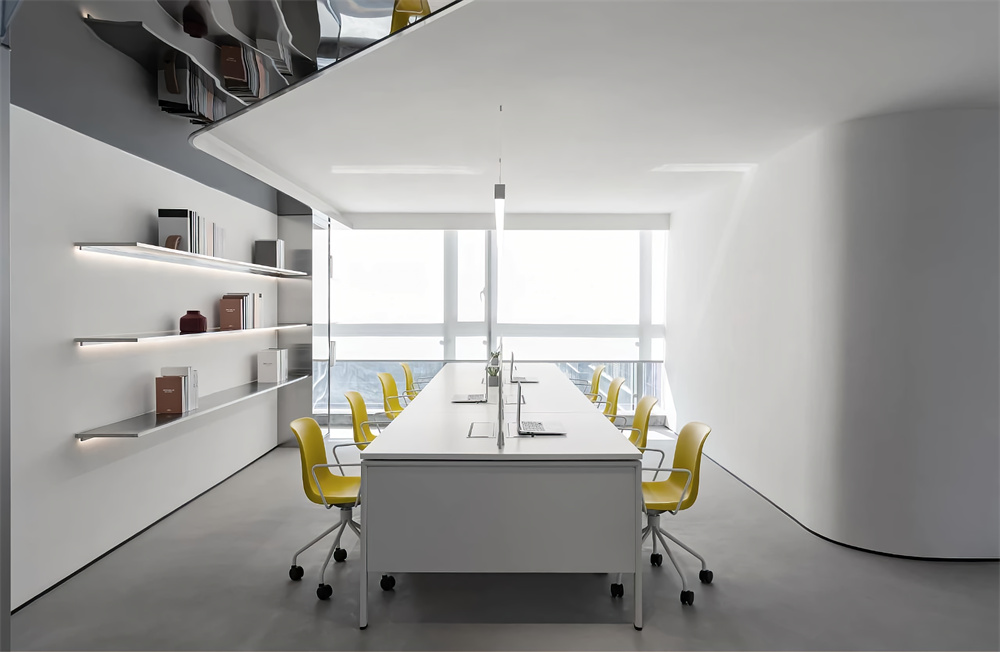 鄭州辦公室裝修推薦時(shí)尚網(wǎng)紅直播辦公設(shè)計(jì)案例(圖6) 鄭州辦公室裝修推薦時(shí)尚網(wǎng)紅直播辦公設(shè)計(jì)案例(圖6)