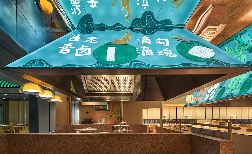 農(nóng)耕記土潮風(fēng)特色湖南菜餐廳裝修設(shè)計(jì)方案(圖4) 農(nóng)耕記土潮風(fēng)特色湖南菜餐廳裝修設(shè)計(jì)方案(圖4)