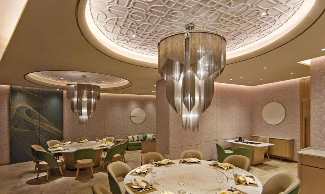 福臨門(mén)輕奢風(fēng)粵菜中餐廳裝修設(shè)計(jì)方案(圖10) 福臨門(mén)輕奢風(fēng)粵菜中餐廳裝修設(shè)計(jì)方案(圖10)