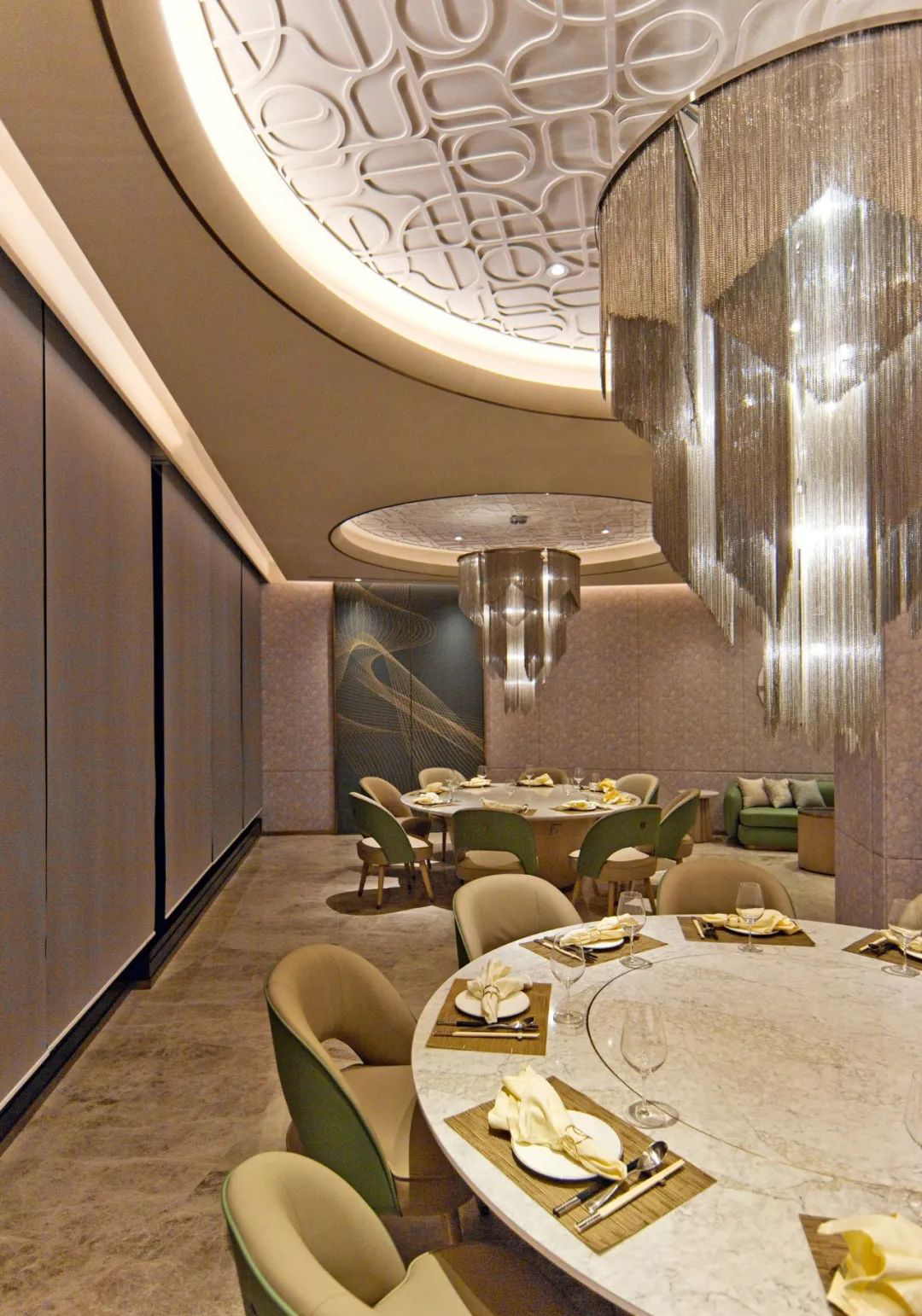 福臨門(mén)輕奢風(fēng)粵菜中餐廳裝修設(shè)計(jì)方案(圖11) 福臨門(mén)輕奢風(fēng)粵菜中餐廳裝修設(shè)計(jì)方案(圖11)