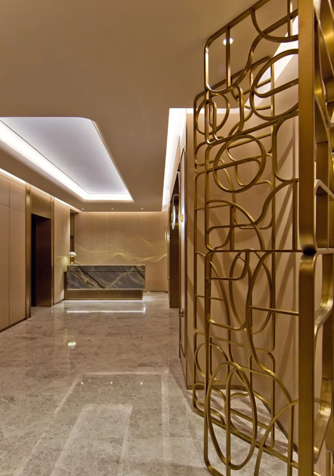 福臨門(mén)輕奢風(fēng)粵菜中餐廳裝修設(shè)計(jì)方案(圖1) 福臨門(mén)輕奢風(fēng)粵菜中餐廳裝修設(shè)計(jì)方案(圖1)