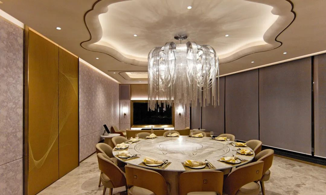 福臨門(mén)輕奢風(fēng)粵菜中餐廳裝修設(shè)計(jì)方案(圖8) 福臨門(mén)輕奢風(fēng)粵菜中餐廳裝修設(shè)計(jì)方案(圖8)