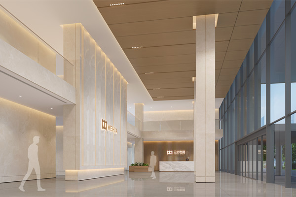 新鄉(xiāng)衛(wèi)華集團辦公樓裝修設(shè)計